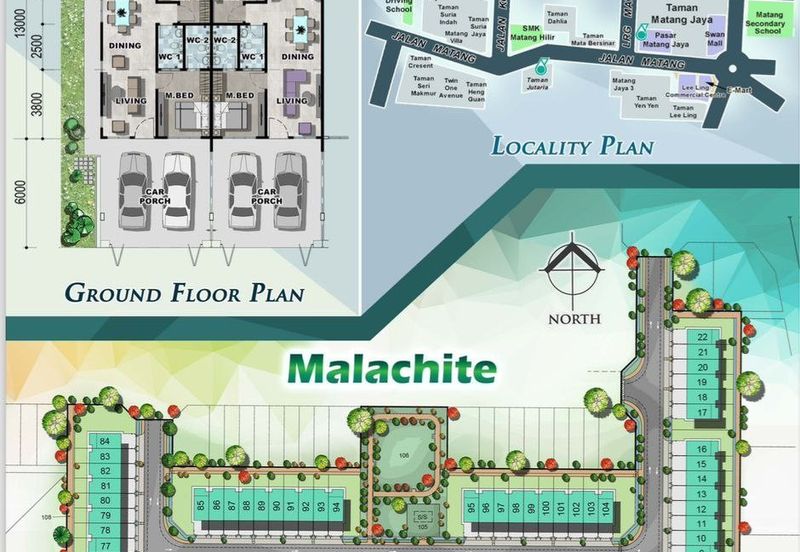 Petra Vistana Malachite