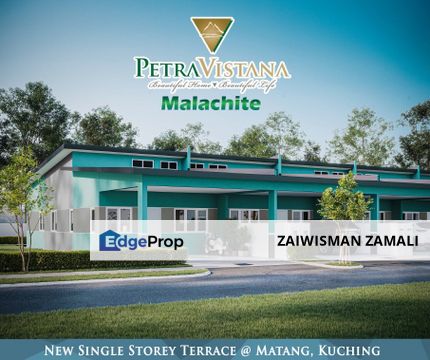 New Single Storey Terrace House PETRA VISTANA MALACHITE  , Matang for Sale!, Sarawak, Kuching