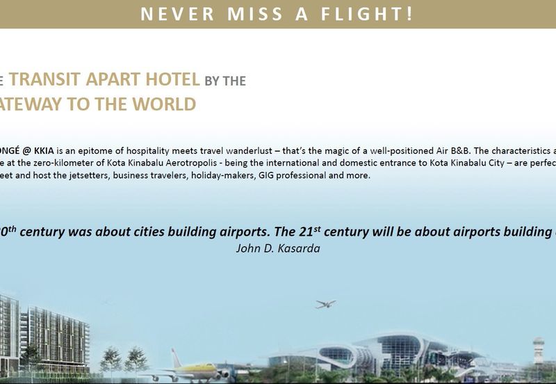 ALLONGE @ Kota Kinabalu International Airport