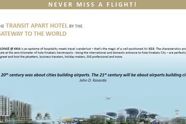 ALLONGE @ Kota Kinabalu International Airport