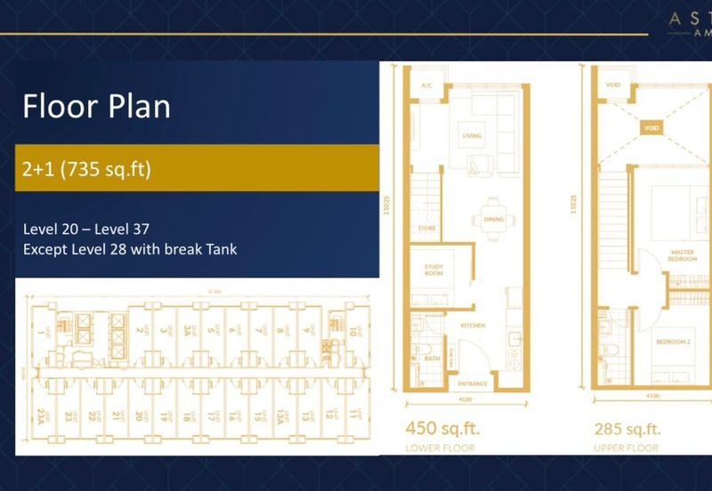 Astrum Ampang SOHO  Suite @  Duplex