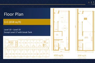 Astrum Ampang SOHO  Suite @  Duplex