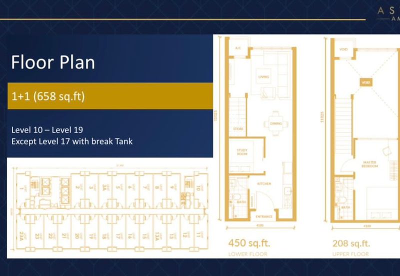 Astrum Ampang SOHO  Suite @  Duplex