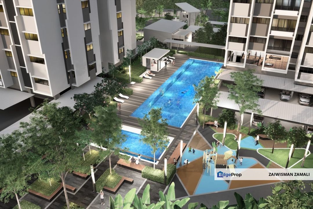 Affordable Full facilities Condominium OAKLAND Residence at Stapok for Sale, Sarawak, Kuching