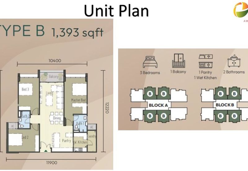 Oakland Condominium @Stapok