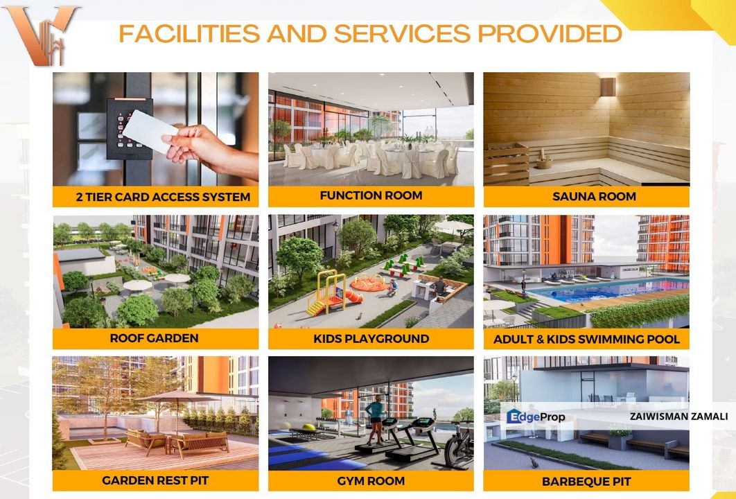 Affordable Full facilities Apartment AMBER RESIDENCE at Kota Samarahan for Sale, Sarawak, Kota Samarahan