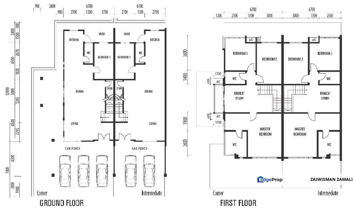 New Double Story Terrace House CENTRAL VILLA Phase 4 at Stutong for Sale, Sarawak, Kota Samarahan