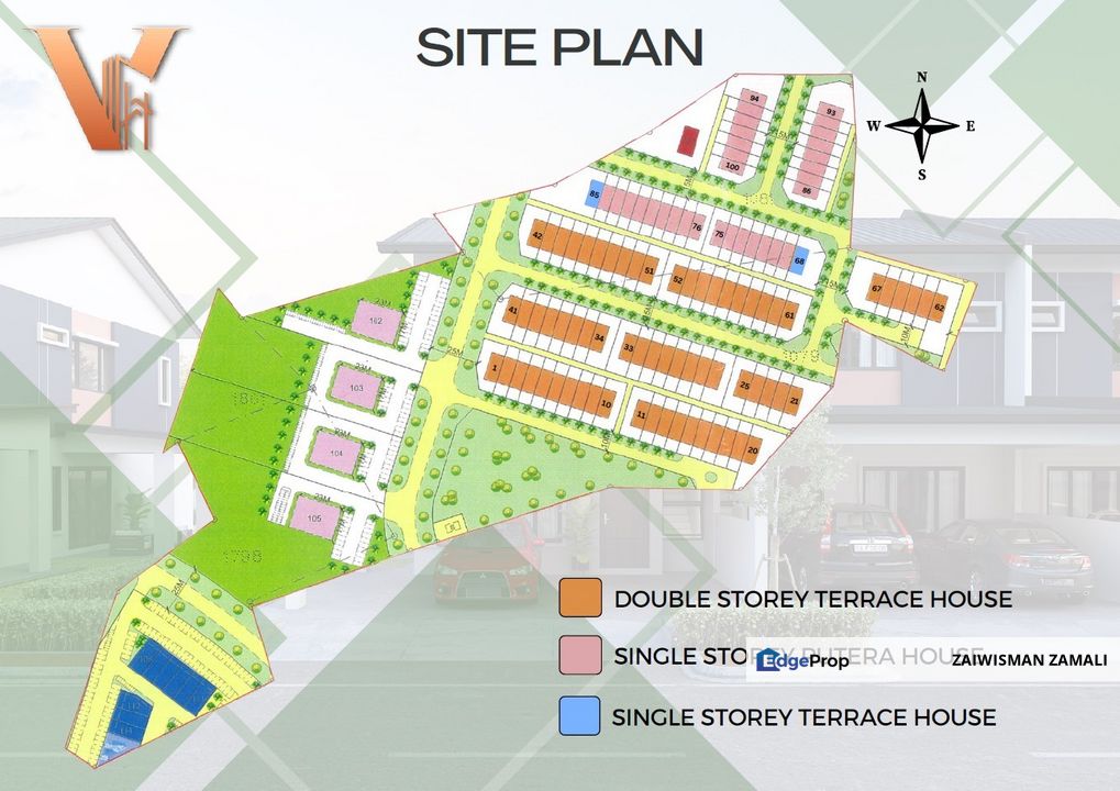 New Double Story Terrace House next to INTAN  at  Kota Samarahan for Sale, Sarawak, Kota Samarahan