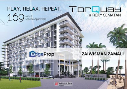 New Service Apartment TORQUAY at Roxy Sematan Beach for Sale, Sarawak, Lundu