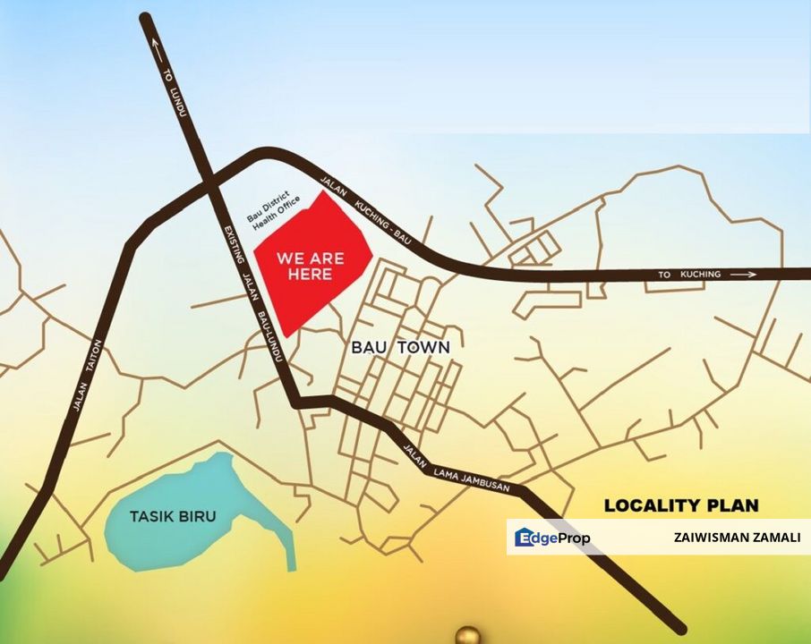 New 3 Story Shop Lot  and Commercial Office  BAU GOLDEN SQUARE for Sale ! , Sarawak, Bau