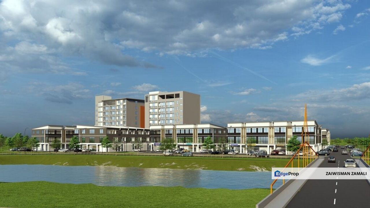 New 3 Story Shop Lot  and Commercial Office  BAU GOLDEN SQUARE for Sale ! , Sarawak, Bau