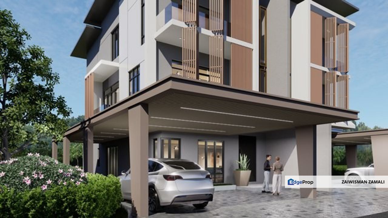 New 3-Storey Semi-Detached Houses AVA GROVE 2 @ Sg Maong for Sale, Sarawak, Kuching