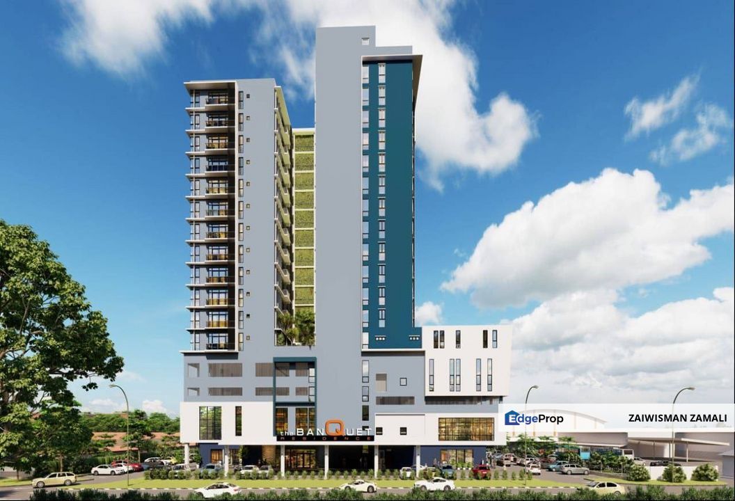 New  Fully Service Apartment  BANQUET RESIDENCE @ Kuching for Sale, Sarawak, Kuching