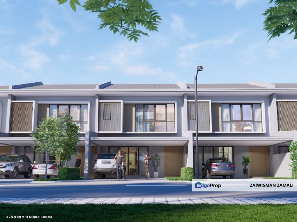 New Single Double Storey Terrace House AVA GENESIS @ Tarat - Serian for Sale !, Sarawak, Serian