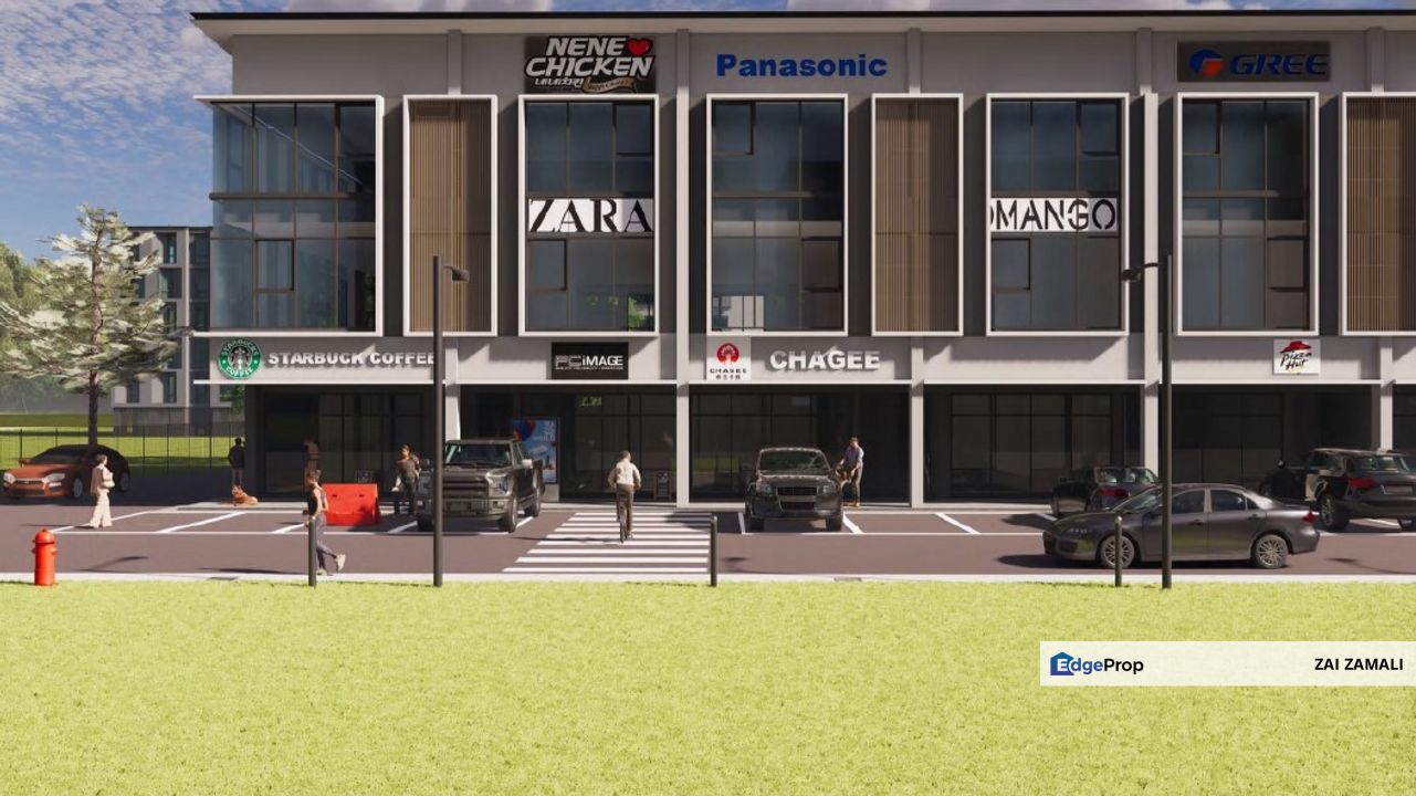 New 3 Storey Shophouses AVA GENESIS @ Tarat - Serian for Sale, Sarawak, Serian