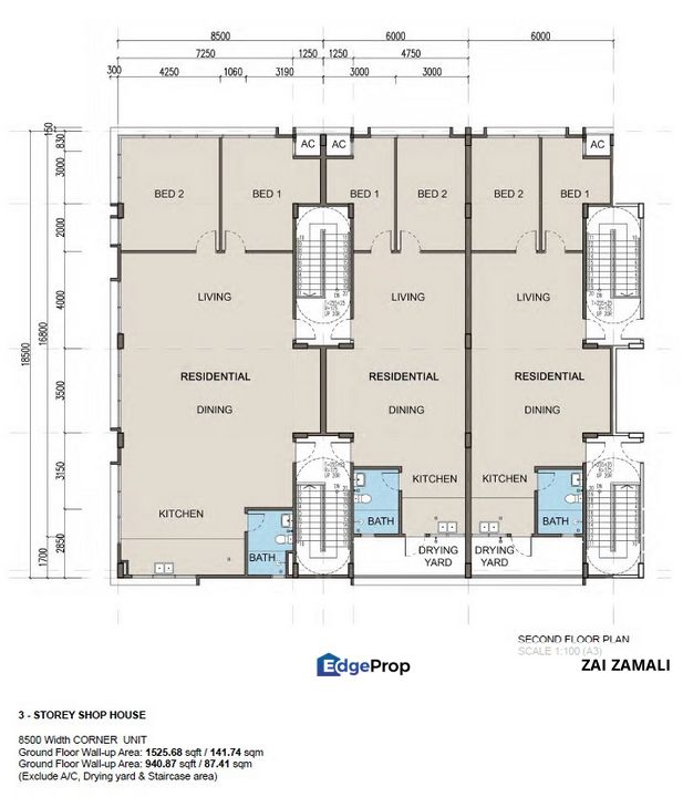 New 3 Storey Shophouses AVA GENESIS @ Tarat - Serian for Sale, Sarawak, Serian