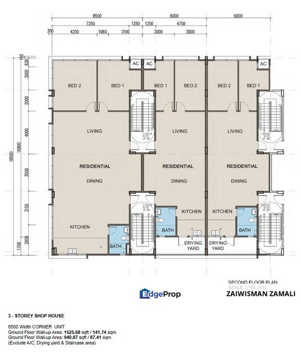 New 3 Storey Shophouses AVA GENESIS @ Tarat - Serian for Sale, Sarawak, Serian