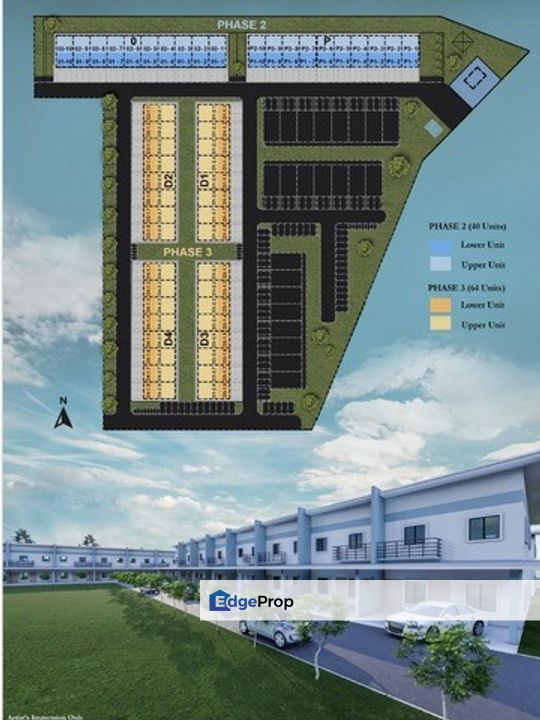 Taman  Sentoria Townhouse, Sarawak, Kuching