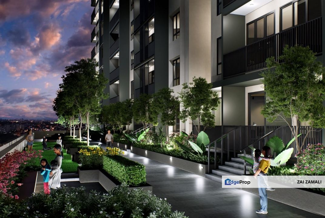 New GREEN HIGH RISE RESIDENTIAL BUILDING D'ISABELLE Service Apartment  for Sale!, Sarawak, Kuching