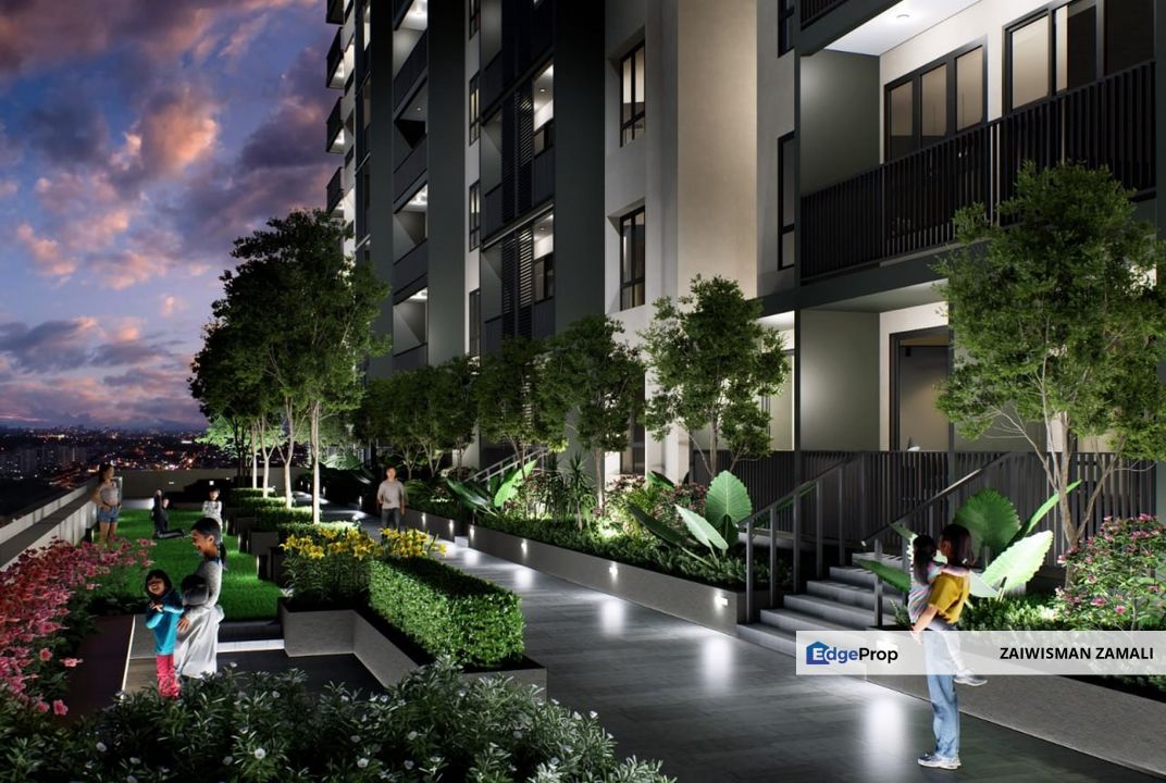 New GREEN HIGH RISE RESIDENTIAL BUILDING D'ISABELLE Service Apartment  for Sale!, Sarawak, Kuching