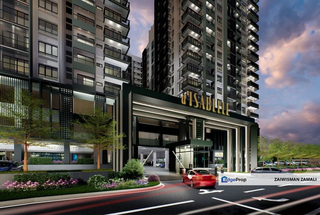 New GREEN HIGH RISE RESIDENTIAL BUILDING D'ISABELLE Service Apartment  for Sale!, Sarawak, Kuching