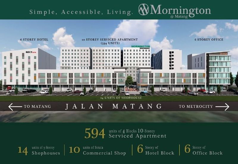 Affordable New Service Apartment MORNINGTON , MATANG for Sale