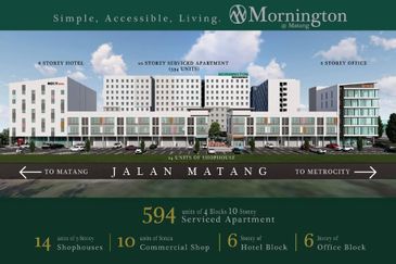 Affordable New Service Apartment MORNINGTON , MATANG for Sale