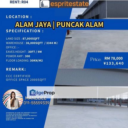 WTR/Alam Jaya/36,000/78,000, Selangor, Kuala Selangor
