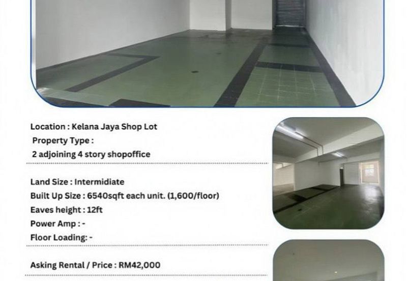 RENT/KELANA JAYA/6540SQF/RM42,000