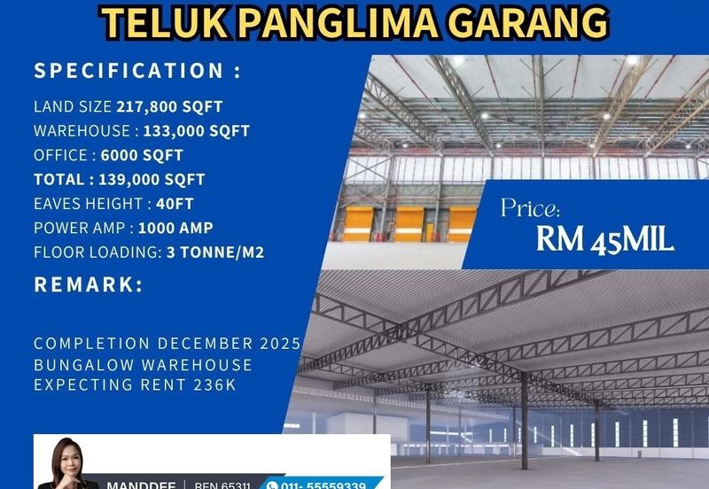 Telok Panglima Garang Industrial Zone