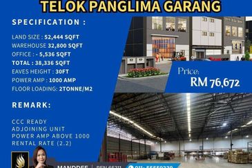 Telok Panglima Garang Industrial Zone