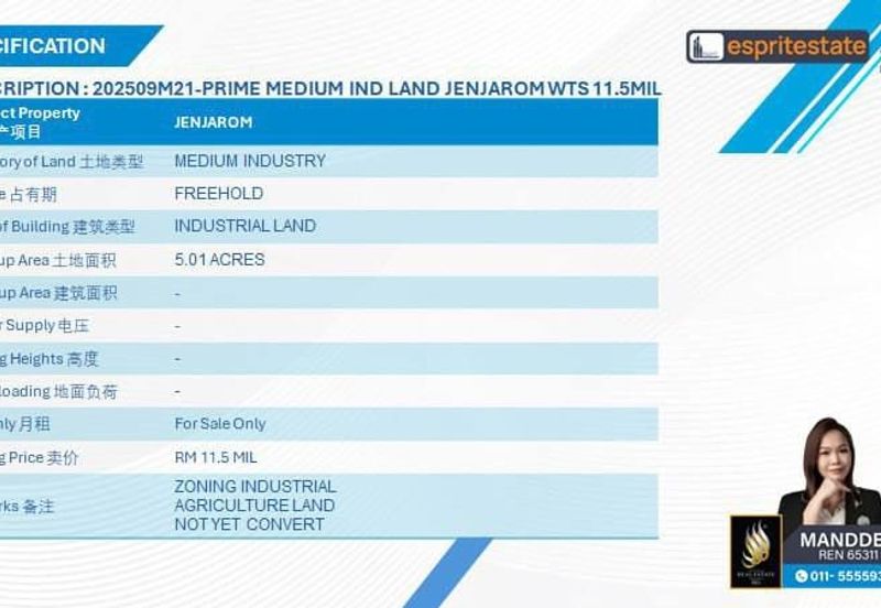 Jenjarom Industrial Park