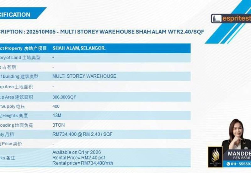 Shah Alam Industrial