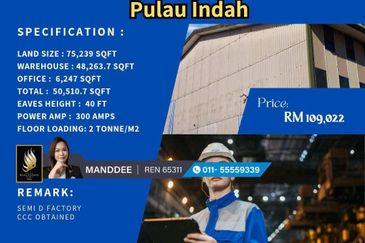 West Port, Pulau Indah