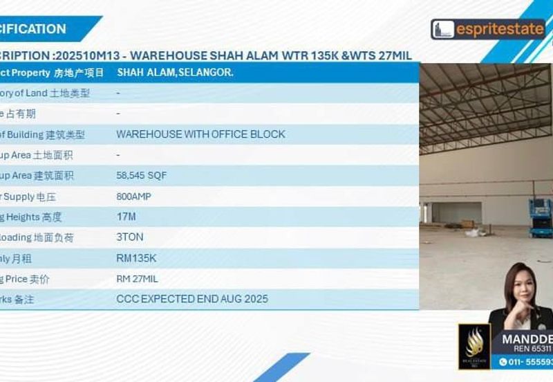 Shah Alam Industrial