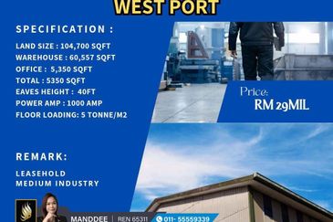 West Port, Pulau Indah