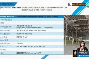 Bandar Sultan Suleiman Industrial Area