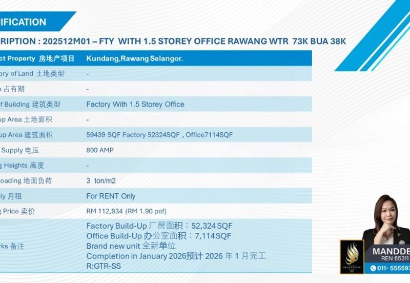 Kundang Industrial Park (Kawasan Perindustrian Kundang)