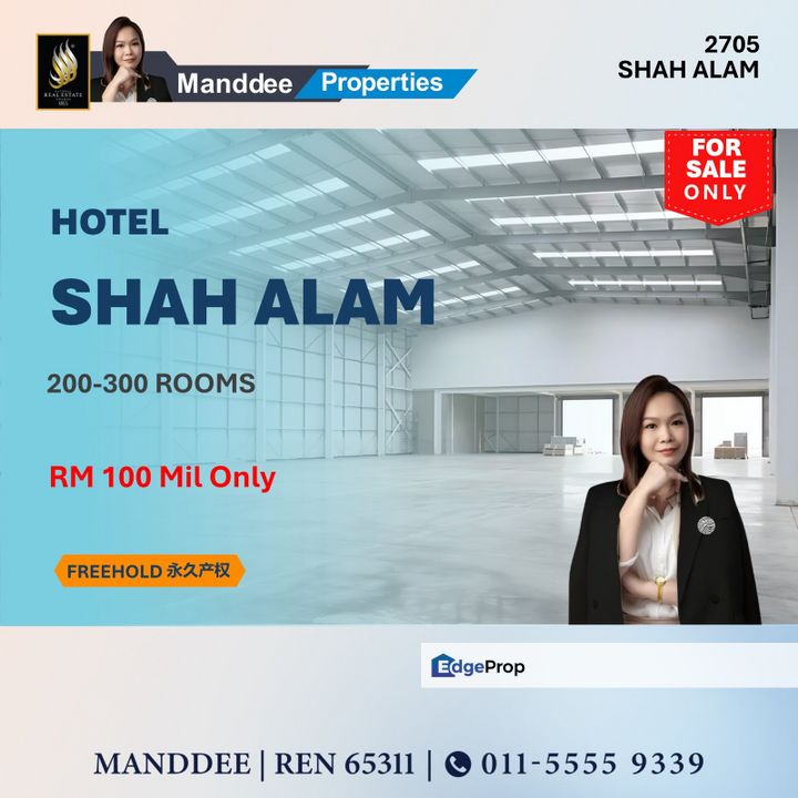 WTS/HOTEL BUILDING/200-300 ROOM/SHAH ALAM/SELANGOR, Selangor, Shah Alam