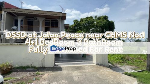 Double Storey Semi Detached House For Rent, Sarawak, Kuching