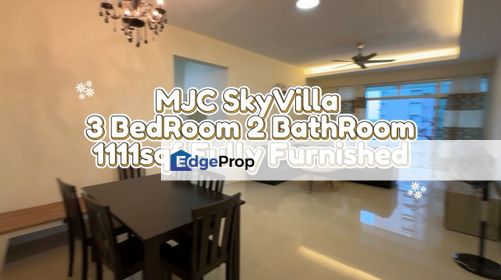 MJC Skyvilla 3 Bedroom Unit For Rent, Sarawak, Kuching