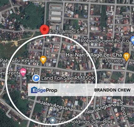 Land @ jalan jambu, off jalan pisang barat, Sarawak, Kuching