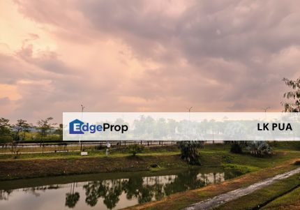 Superlink Double Storey terres house facing  lake view Hijayu Sendayan  for sales, Negeri Sembilan, Siliau