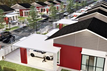 Single Storey Terrace Indah Ville 4 Pulau Indah Klang For Sale