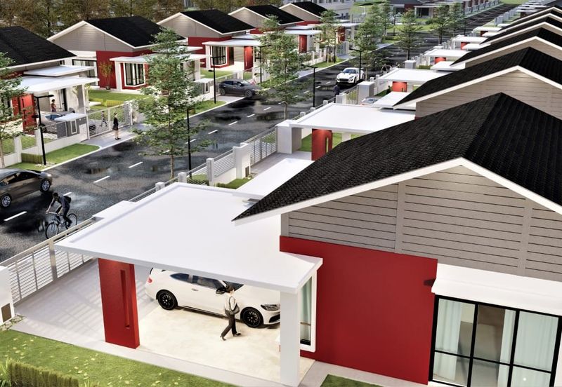 Single Storey Terrace Indah Ville 4 Pulau Indah Klang For Sale