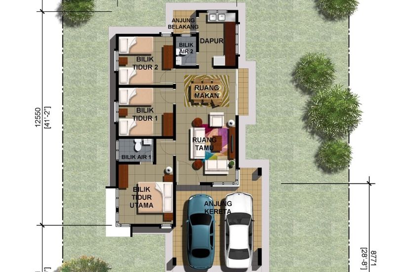 Single Storey Terrace Indah Ville 4 Pulau Indah Klang For Sale