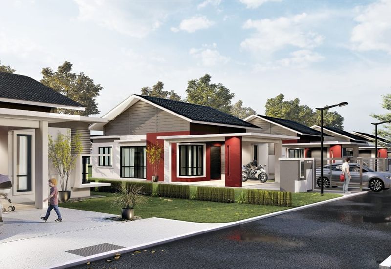 Single Storey Terrace Indah Ville 4 Pulau Indah Klang For Sale