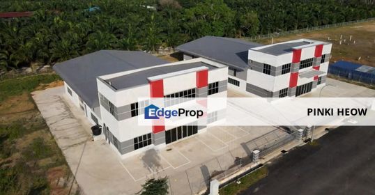 Detached Factory With 2 Storey Office @ Batu Pahat,Johor for Sale, Johor, Batu Pahat