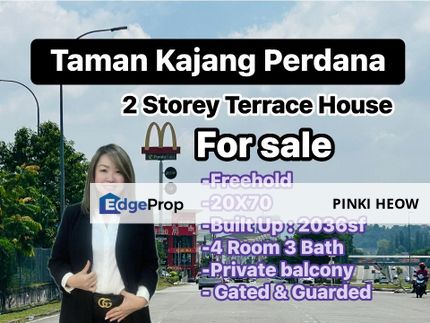 2 Storey Terrace House @Taman Kajang Perdana, Selangor, Kajang