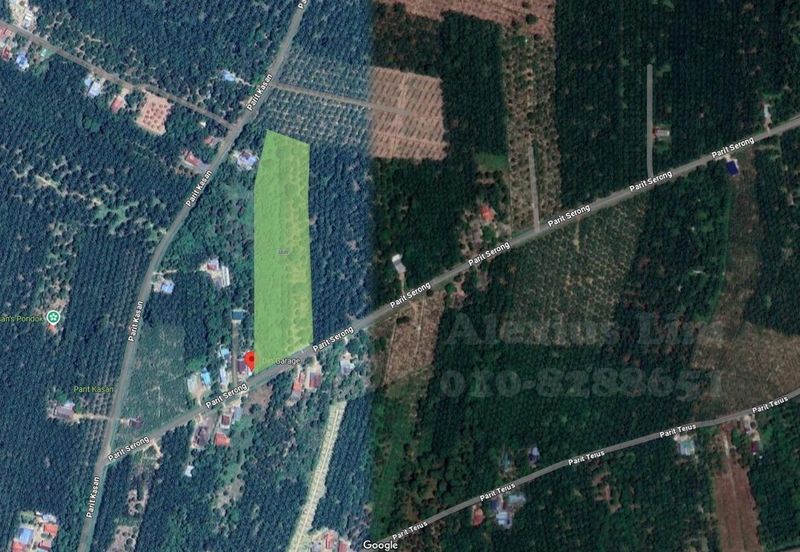 For Sale. 6.64 Acre Fruit Farm (Durian, Pulasan, Oil Palm) @ Ayer Baloi, Pontian